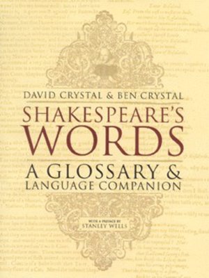 cover image of Shakespeare's words